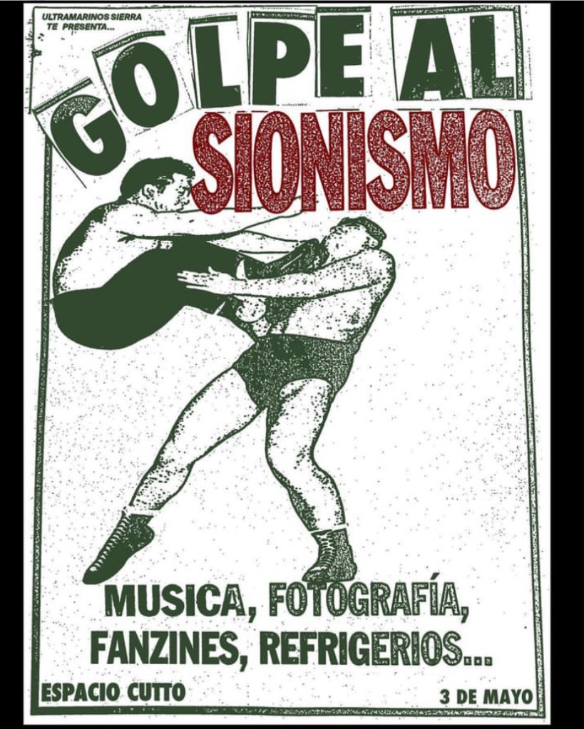 ‘GOLPE AL SIONISMO’, arte manual y diseño gráfico por la causa&nbsp;palestina