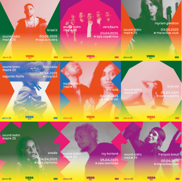 SOUND ISIDRO MADRID 2025: ISRAEL B, BON CALSO, VERA FAUNA, FRANÇOIZ BREUT O ROY BORLAND EN LA PRIMERA SEMANA DEL&nbsp;FESTIVAL