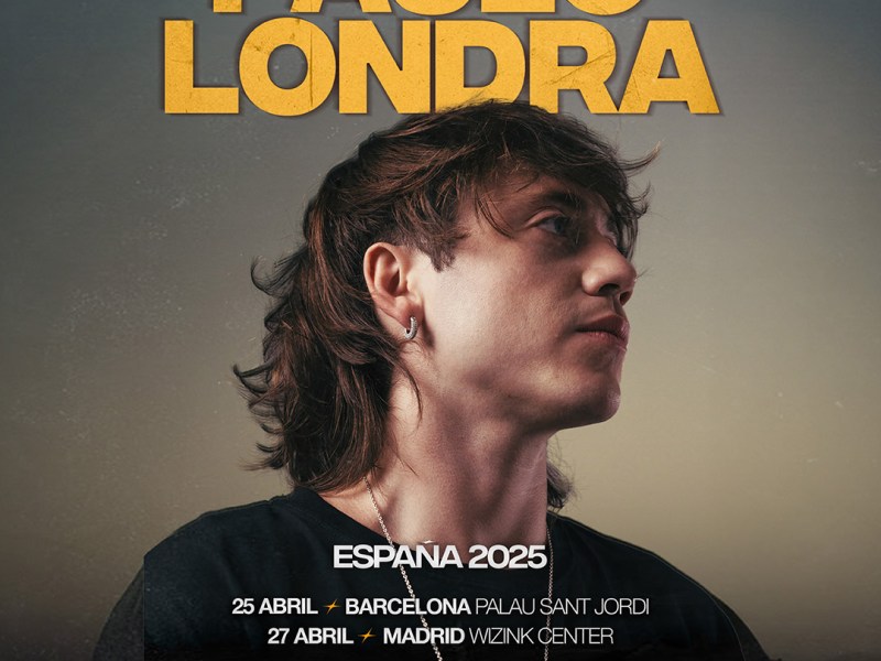 PAULO LONDRA  ANUNCIA DOS CONCIERTOS; EN MADRID Y&nbsp;BARCELONA